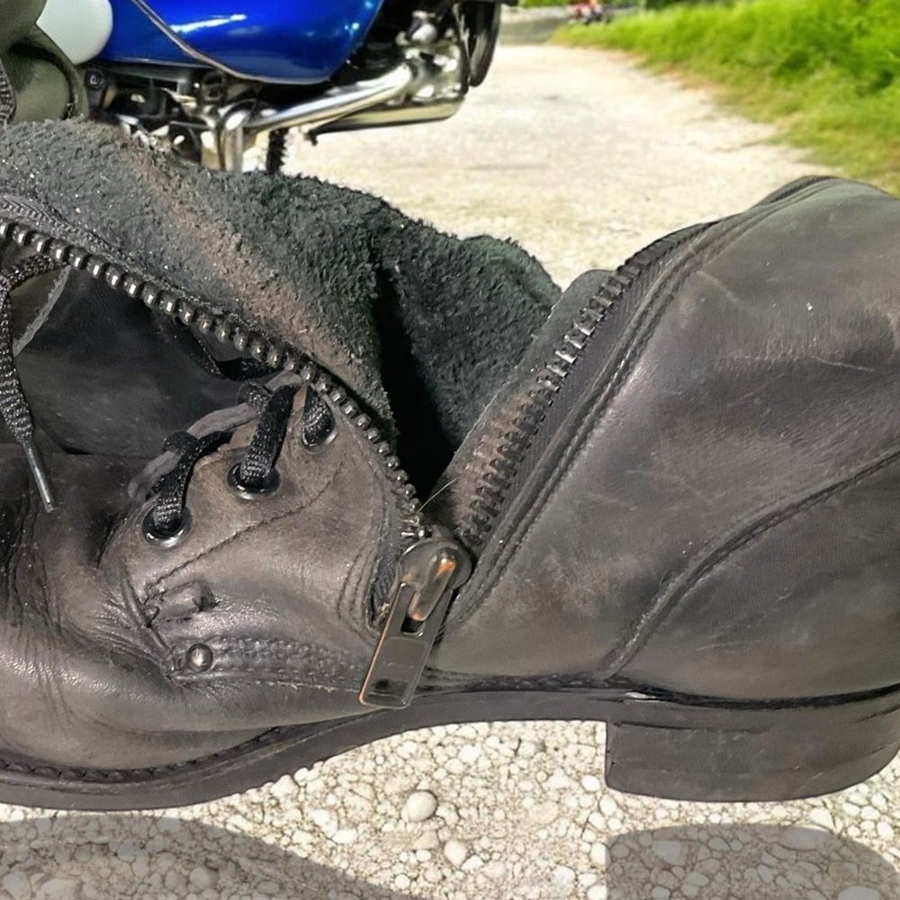 🌺Vintage Harley Davidson Riding Boots - Picture 5 of 14